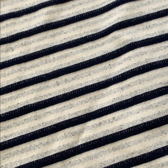 Blue striped open back sweater! - Picture 3 of 3